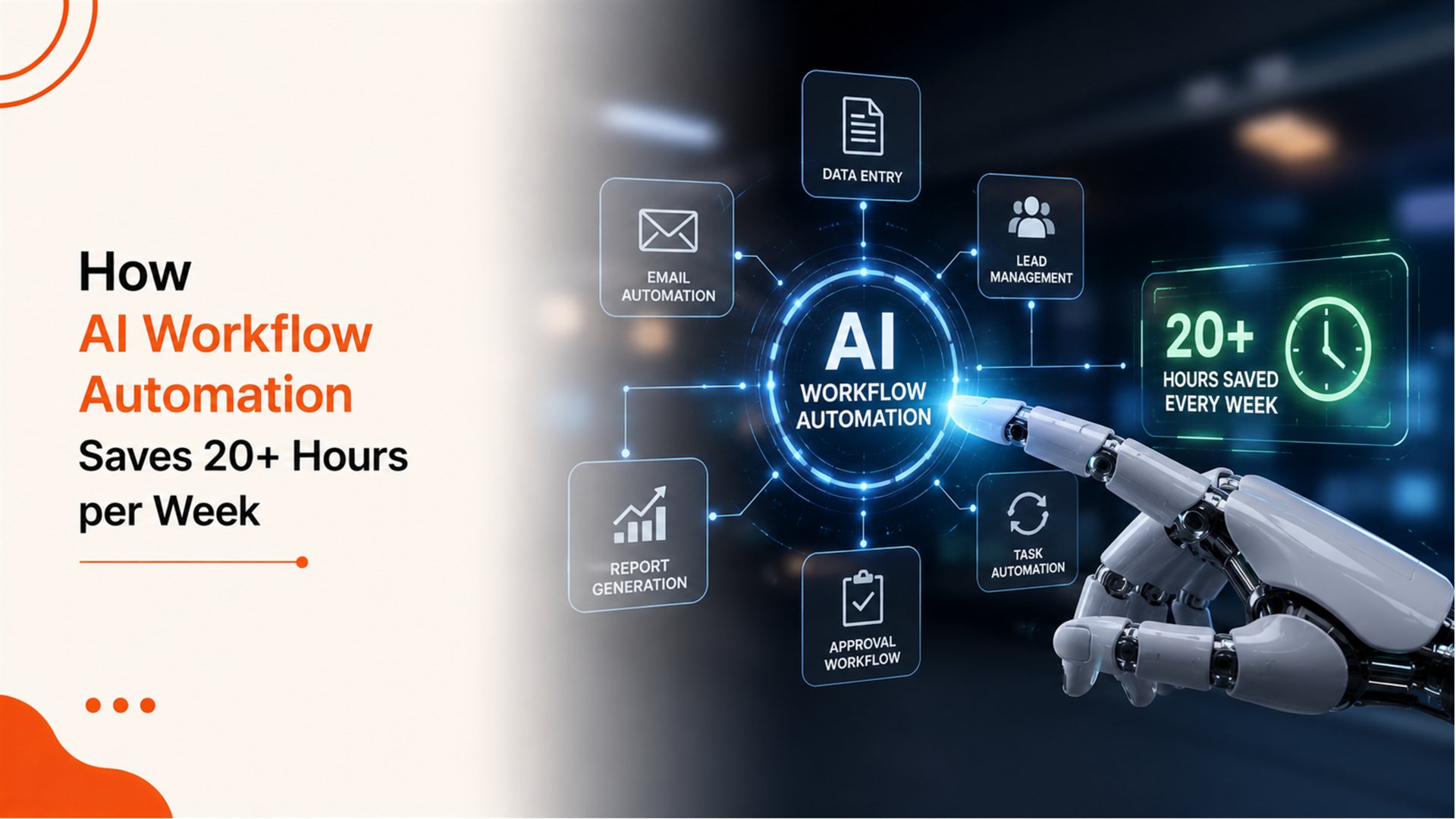 How AI Workflow Automation Saves 20+ Hours per Week — Pacewalk blog cover