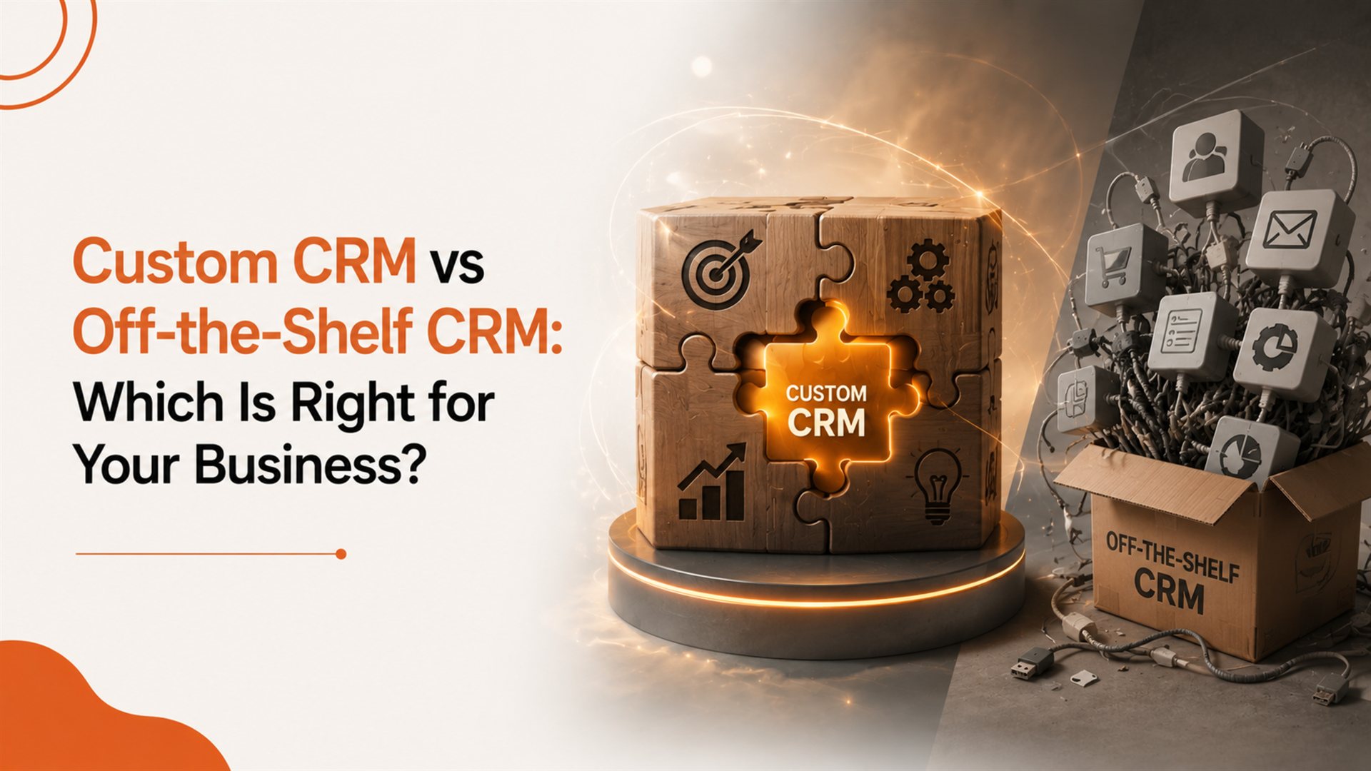 Custom CRM vs Off-the-Shelf CRM: Which Is Right for Your Business?