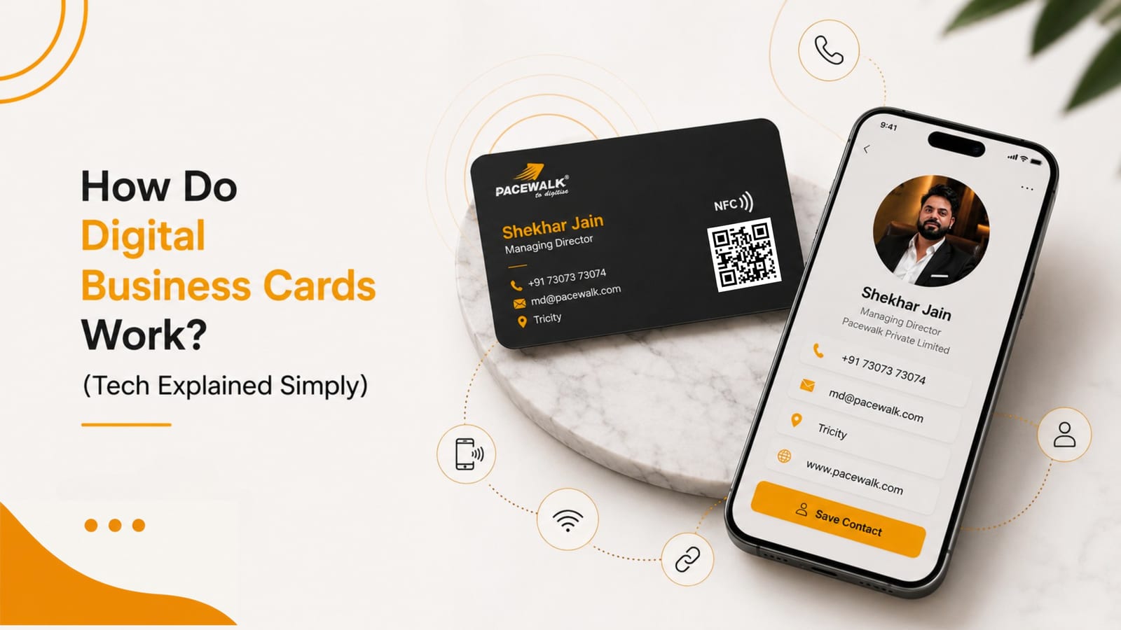 How Do Digital Business Cards Work? (Tech Explained Simply)