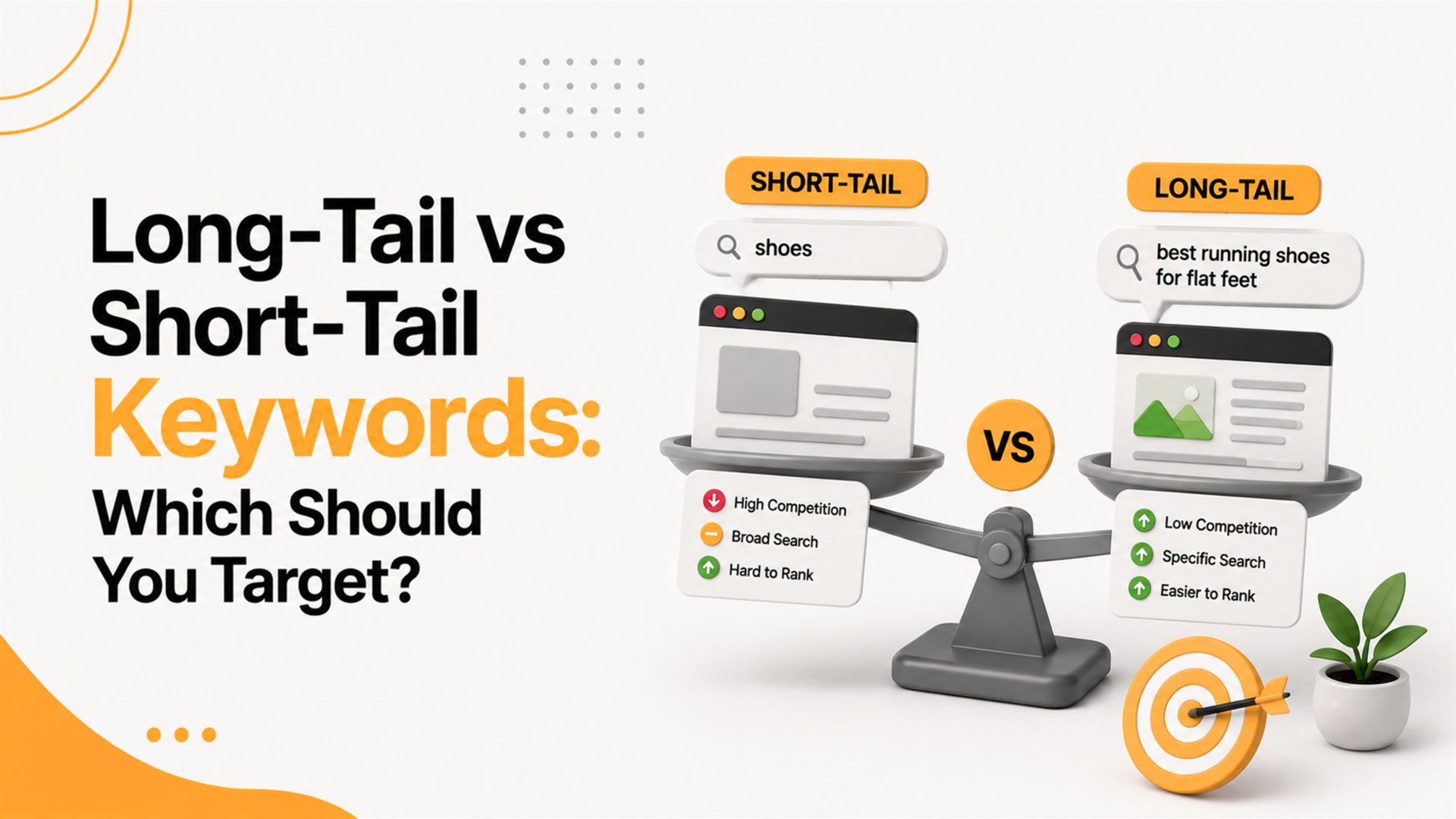 Long-Tail vs Short-Tail Keywords: Which Should You Target?