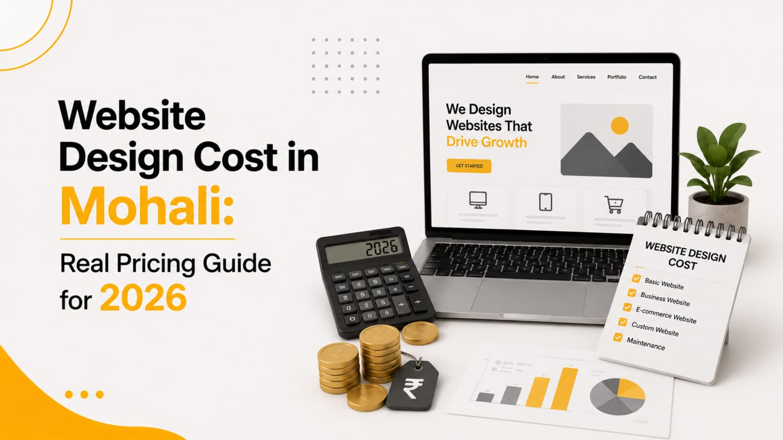 Website Design Cost in Mohali: Real Pricing Guide for 2026