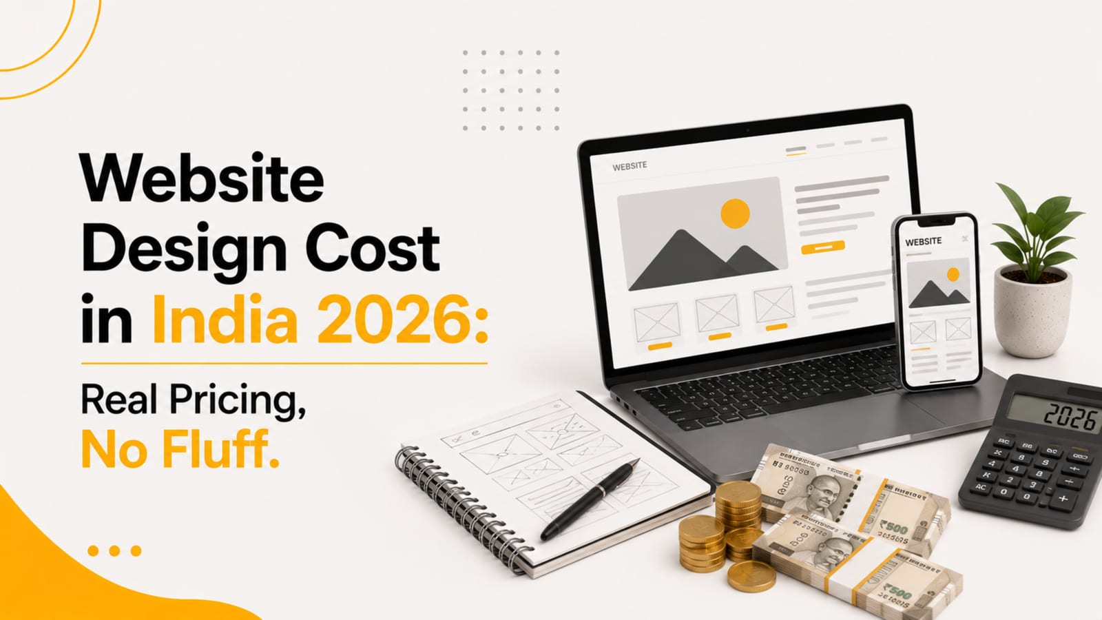 Website Design Cost in India 2025: Real Pricing, No Fluff