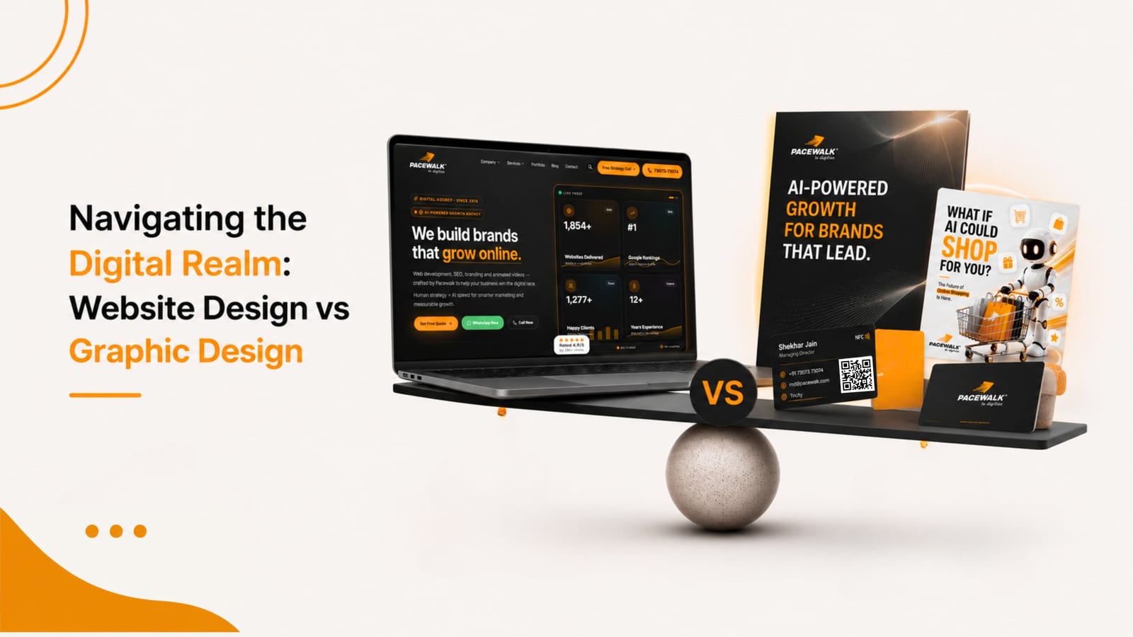 Website design vs graphic design โ key differences between web design and graphic design explained, by Pacewalk