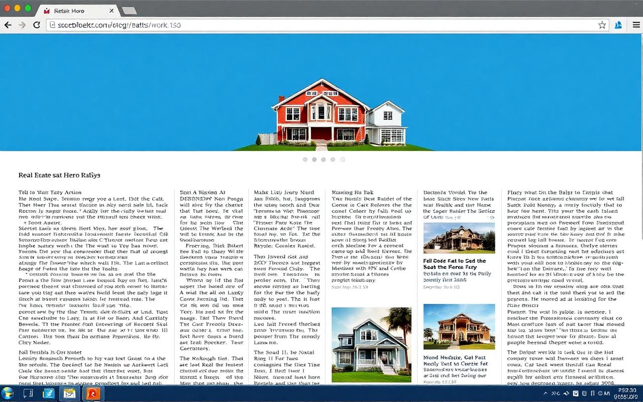 Real Estate Marketing Project — before Pacewalk