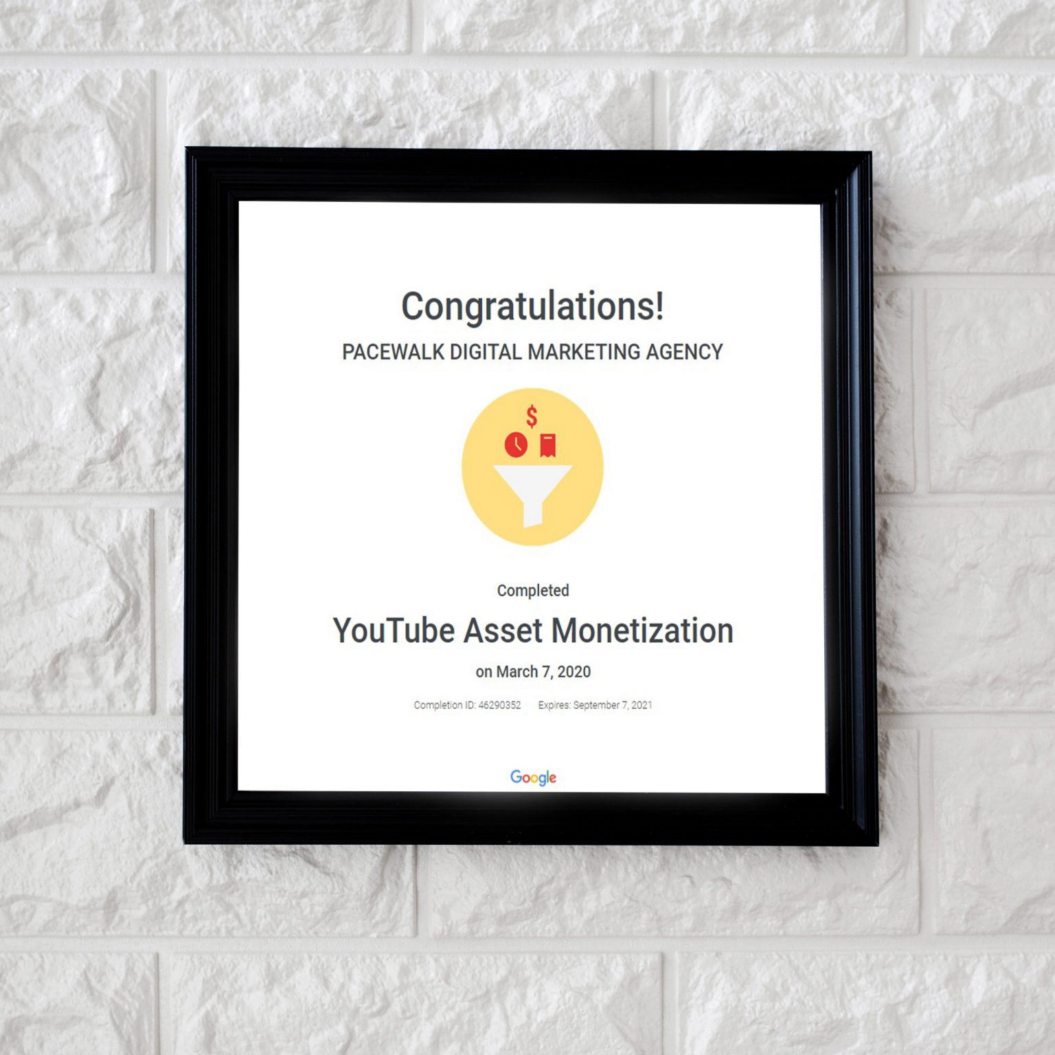 YouTube Asset Monetisation — Pacewalk certified