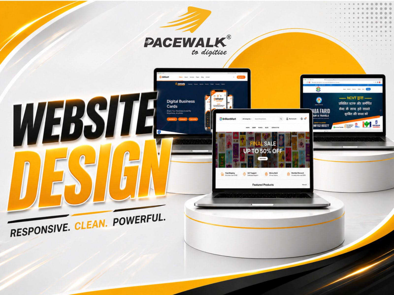 Customized Website Design For Clients