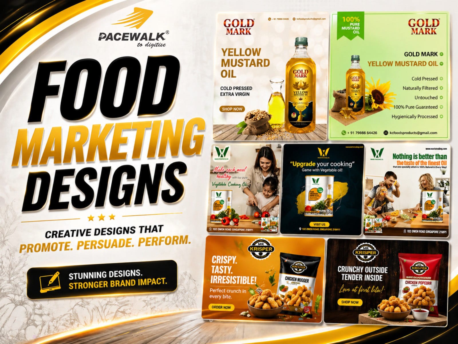 Food Marketing Designs