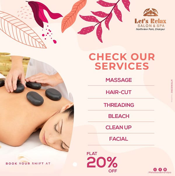Beauty Salon Promo — Social Media Creatives by Pacewalk (design 30)