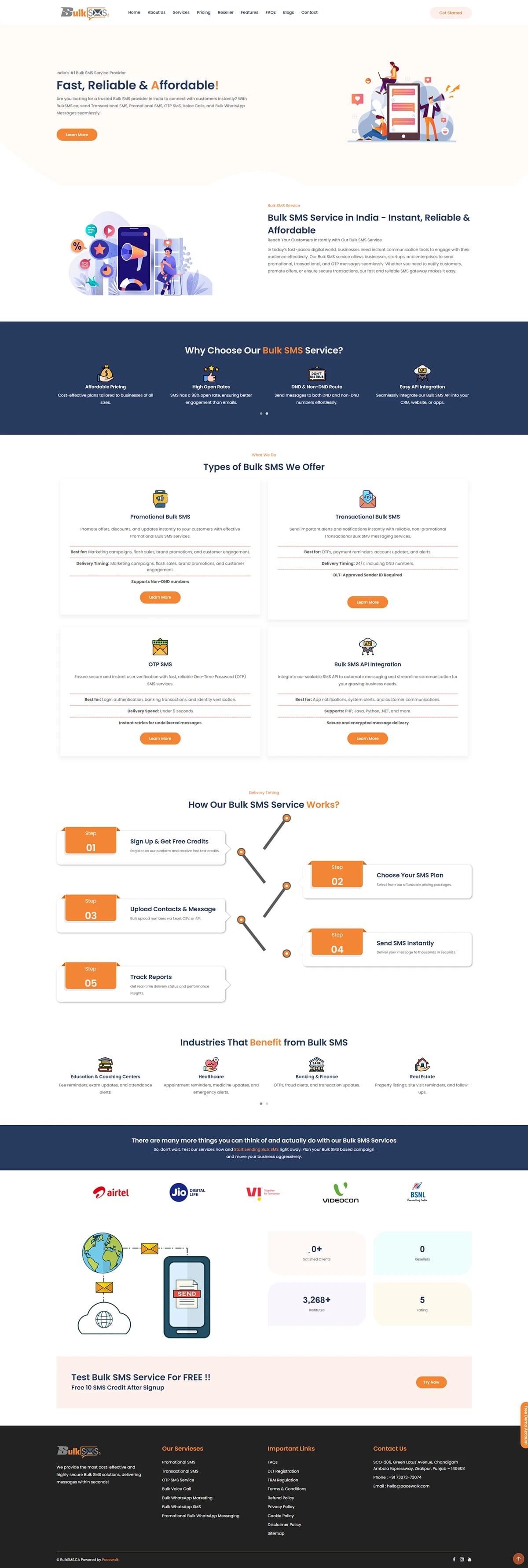 Customized Website Design For Clients — Website Design by Pacewalk (design 2)