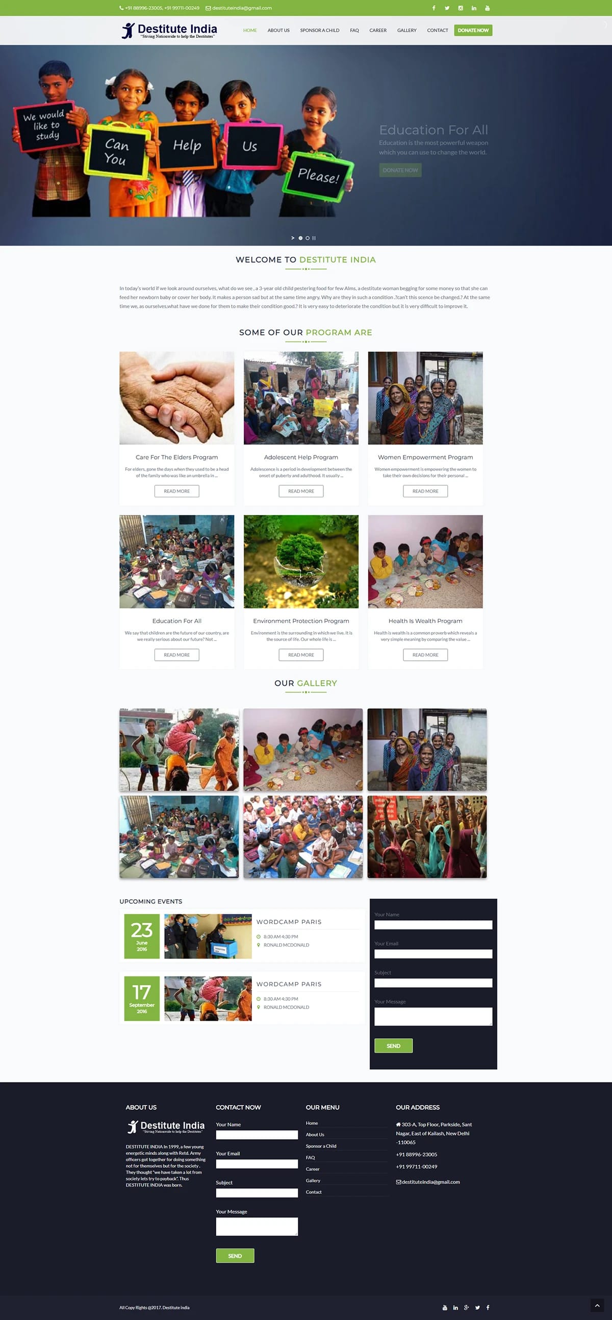 Customized Website Design For Clients — Website Design by Pacewalk (design 6)