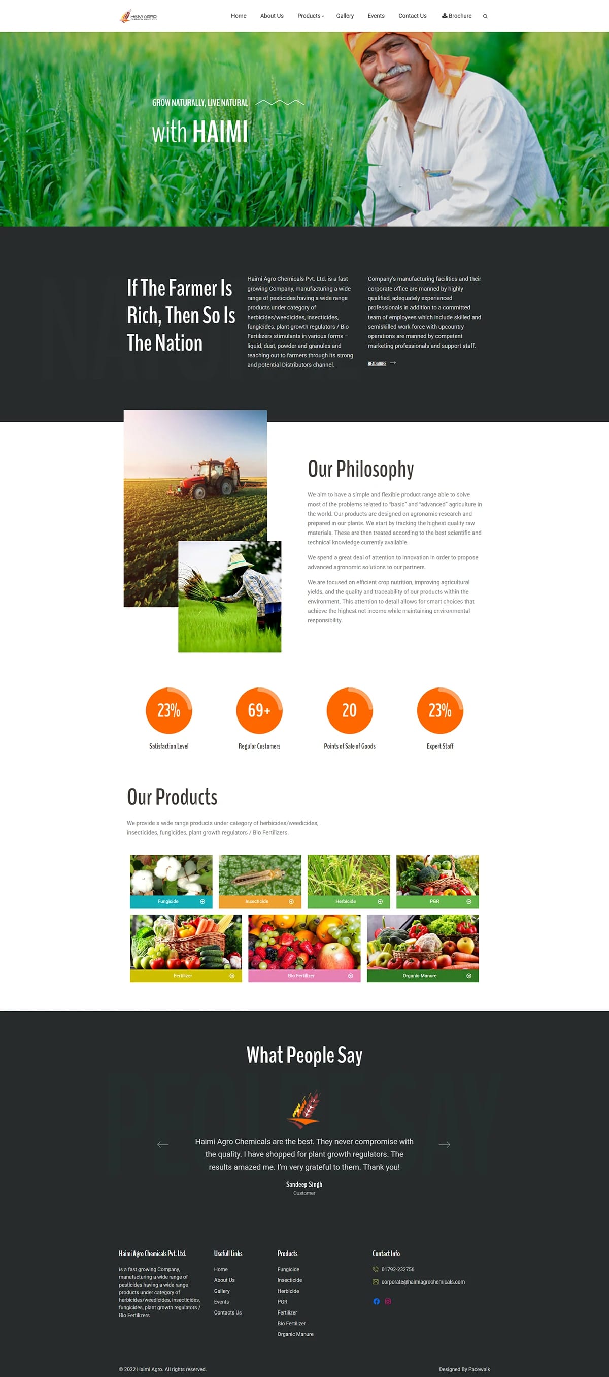 Customized Website Design For Clients — Website Design by Pacewalk (design 10)