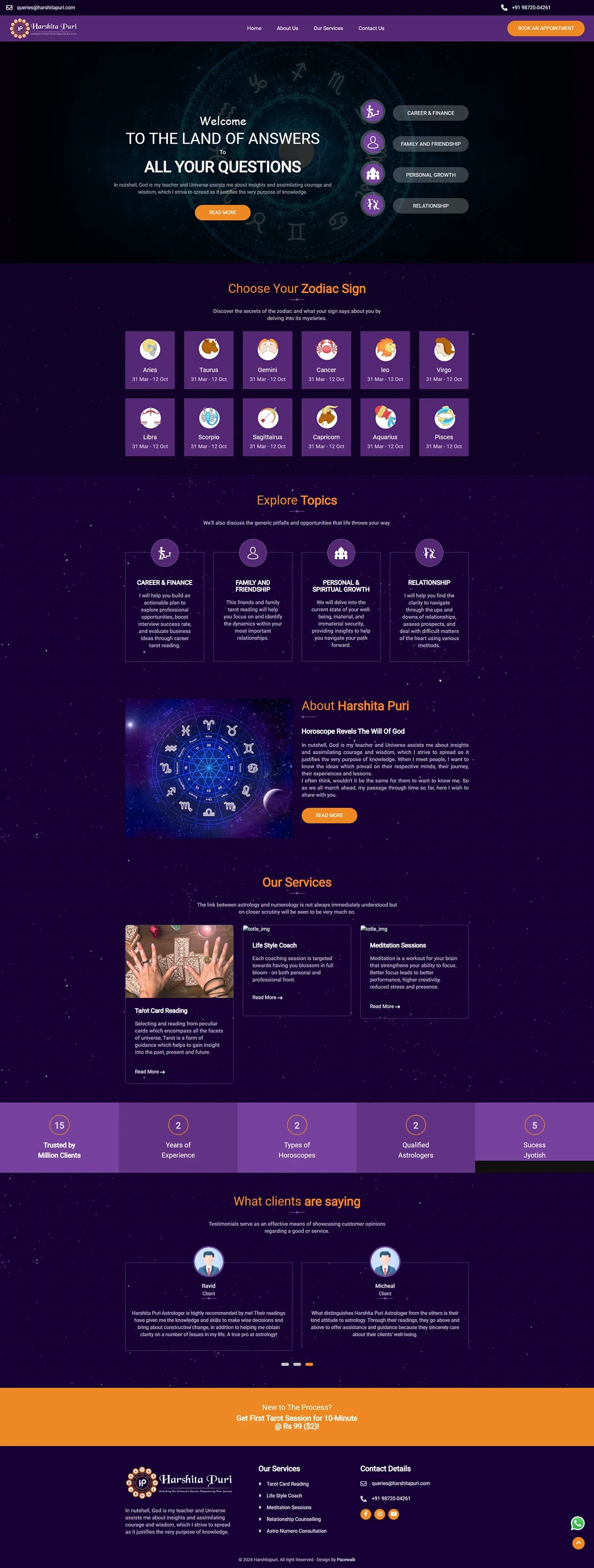 Customized Website Design For Clients — Website Design by Pacewalk (design 11)
