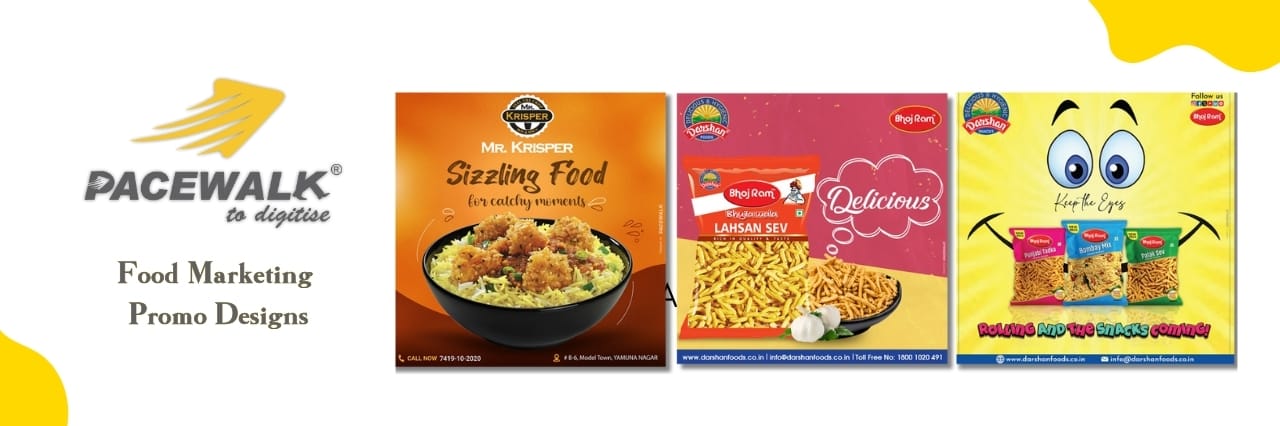 Food Marketing Designs — Social Media Creatives by Pacewalk (design 1)