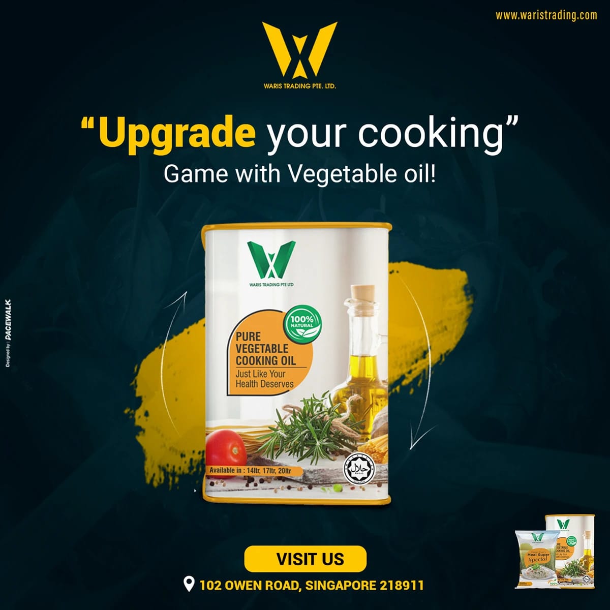 Food Marketing Designs — Social Media Creatives by Pacewalk (design 5)