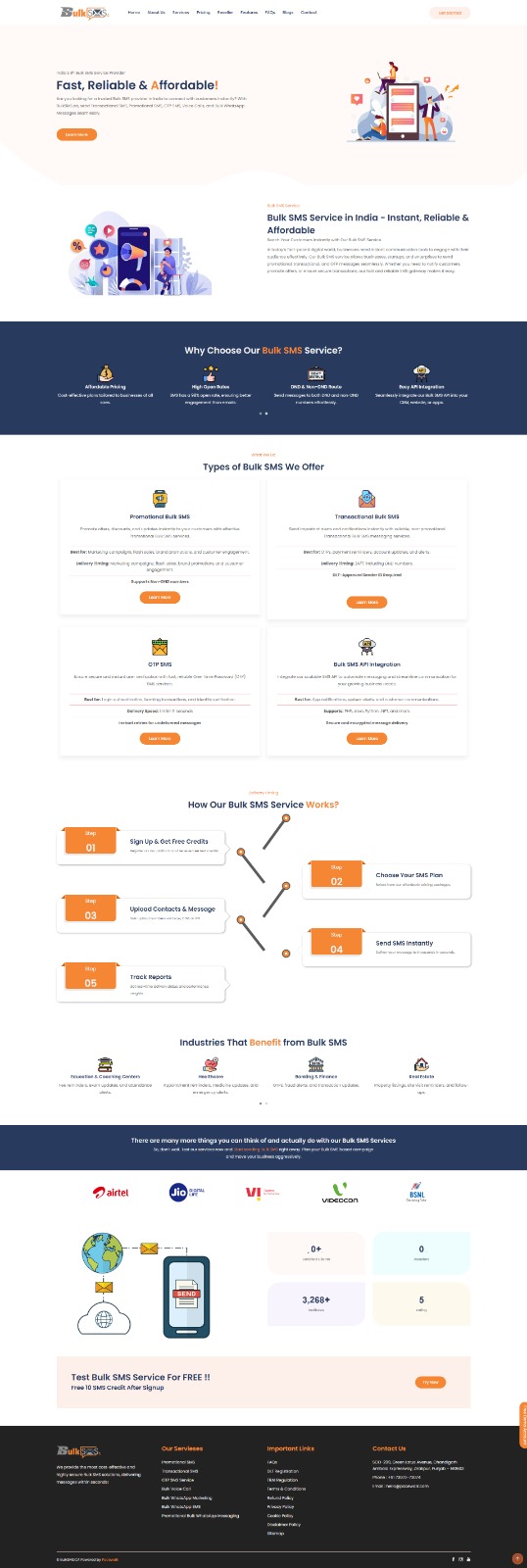 pacewalk business website design portfolio
