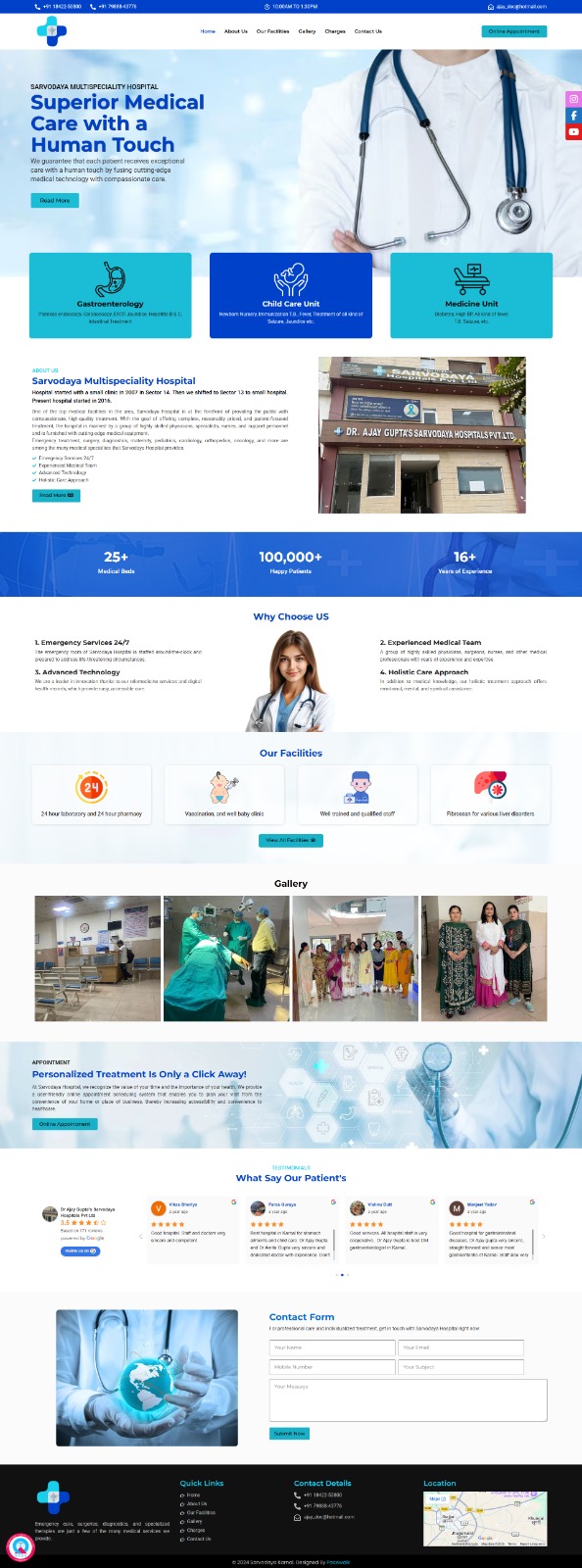 pacewalk hospitality website design portfolio