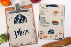 food menu graphic design agency in mohali