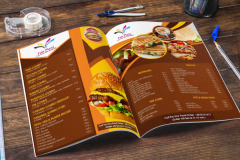 food menu graphic design agency in mohali, Chandigarh, zirakpur