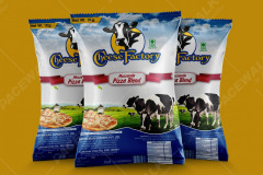 Cheese Packaging Pouch Designing Services Graphic Design Agency in Chandigarh India