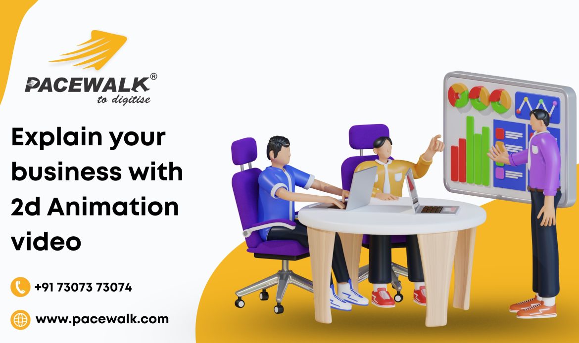 Explain your business with 2d Animation video