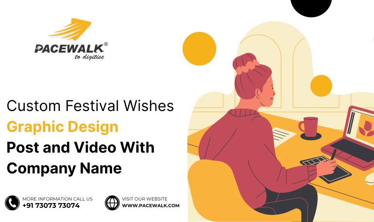 Custom Festival Wishes Graphic Design Post and Video With Company Name