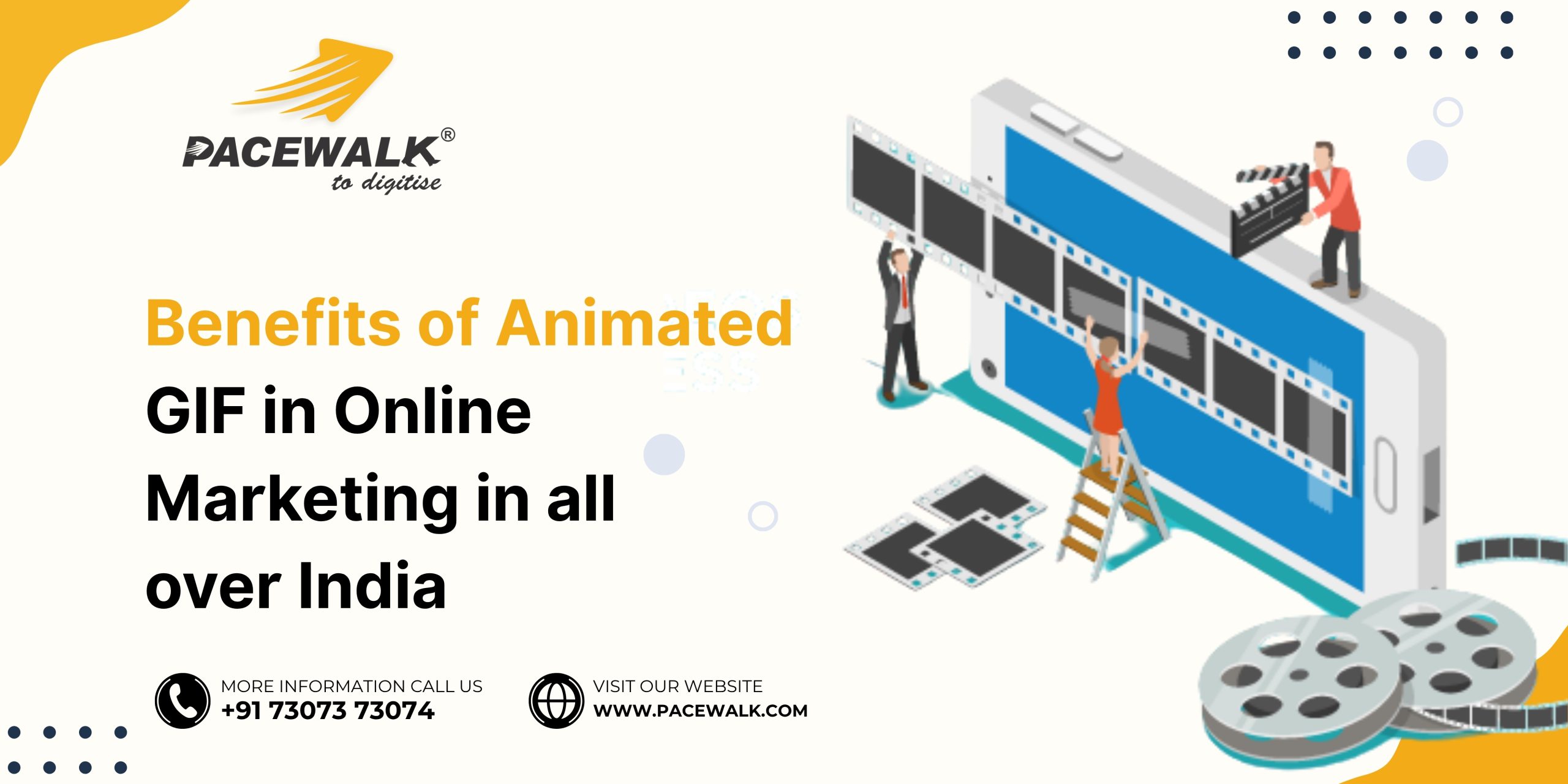 Benefits of Animated GIF in Online Marketing in all over India