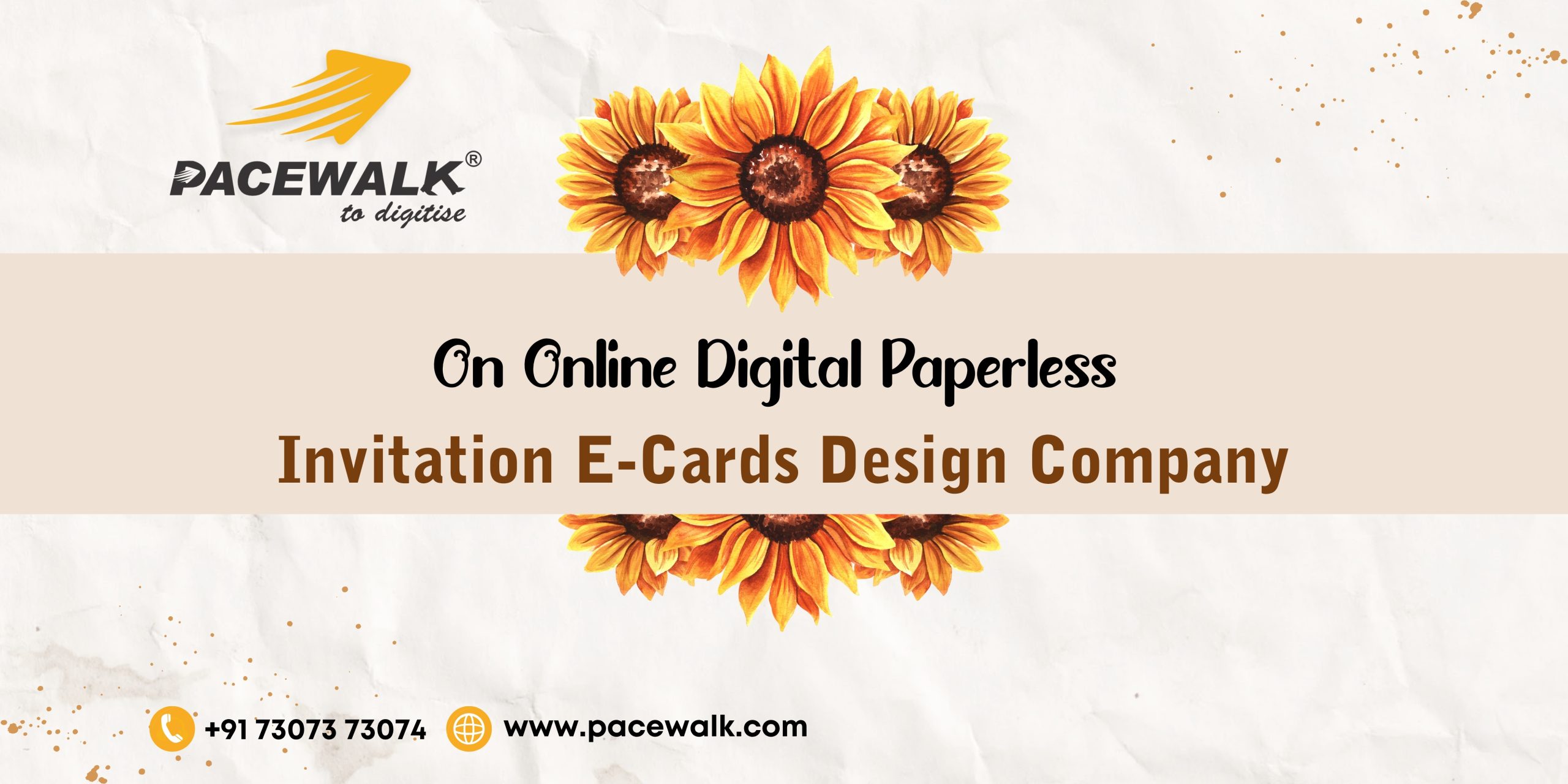 On Online Digital Paperless Invitation E-Cards Design Company