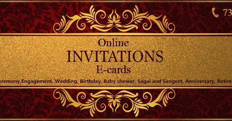 On online digital paperless invitation e-cards design company