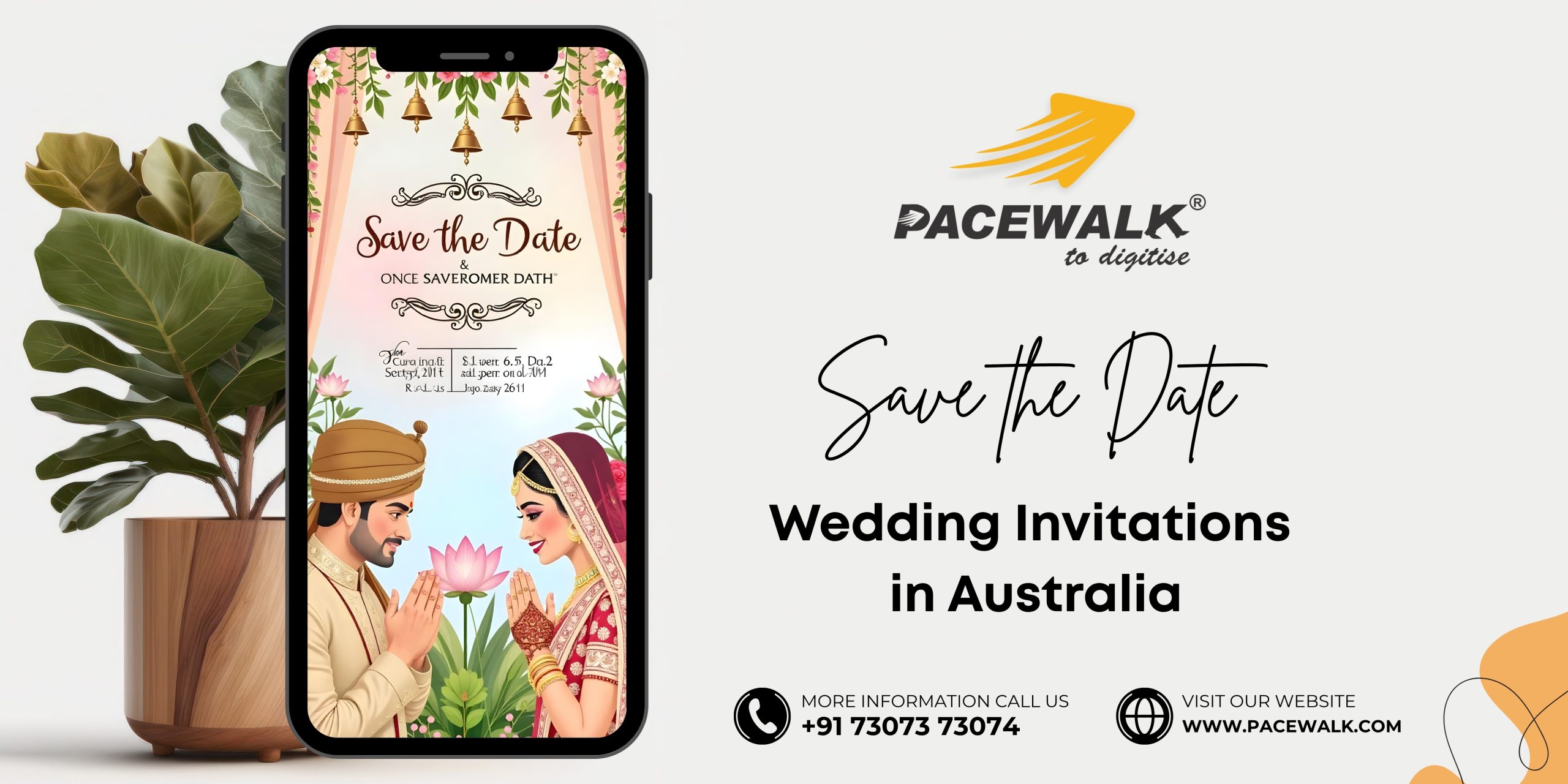 Save the Date Wedding Invitations in Australia