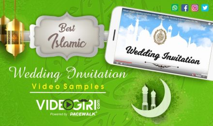 Best Islamic Wedding Invitation Video Templates
