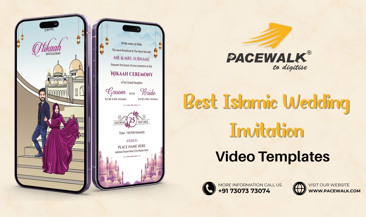Best Islamic Wedding Invitation Video Templates