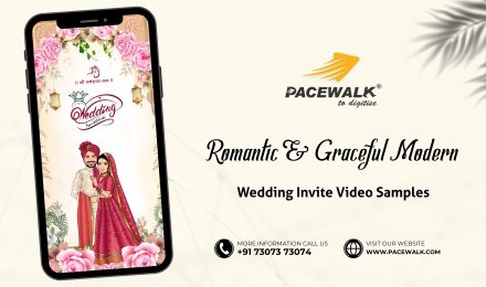Romantic & Graceful Modern Wedding Invite Video Samples