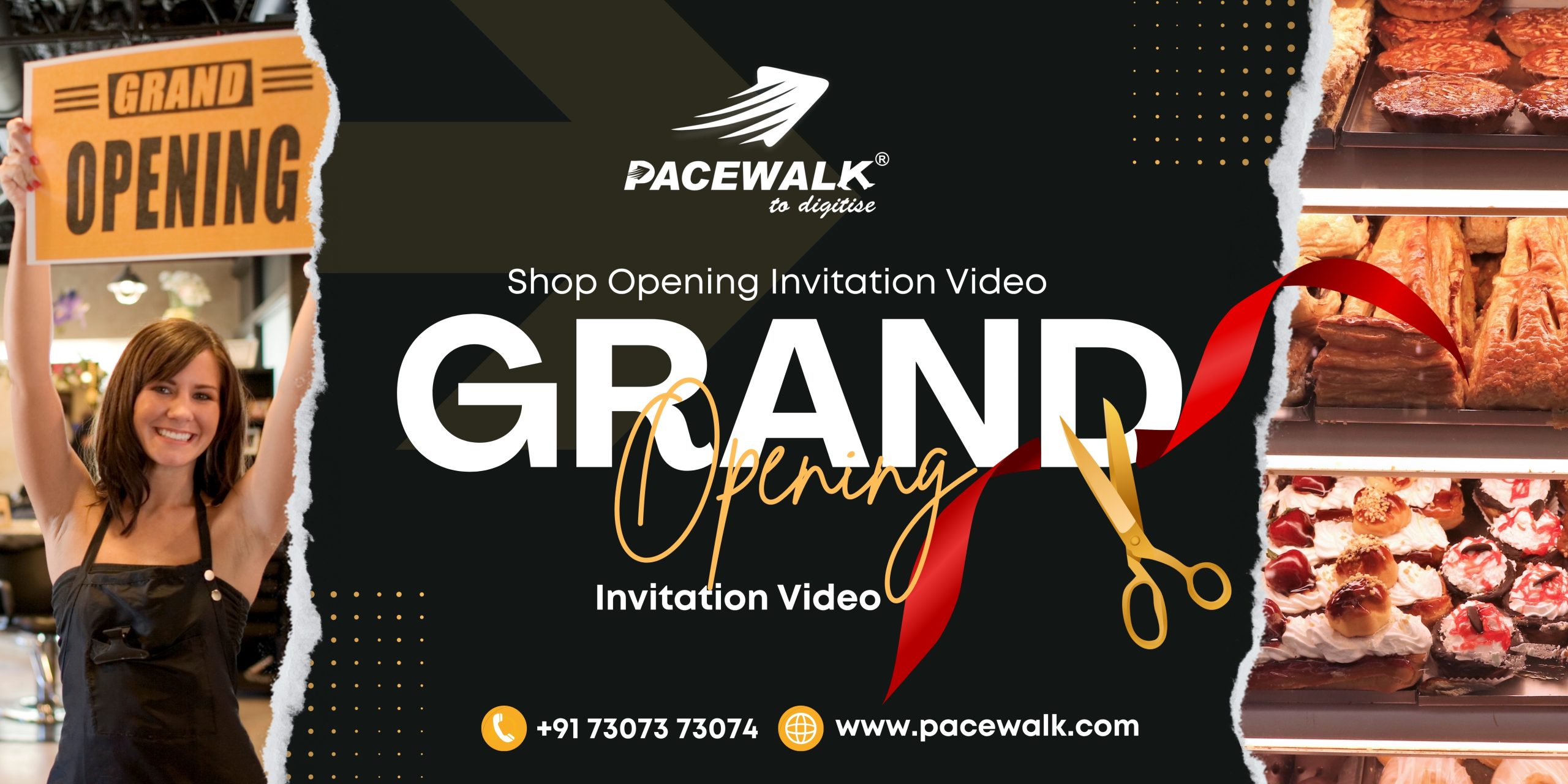 Shop Opening Invitation Video Grand Opening Invitation Video