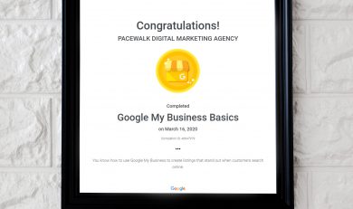 Google Certified Company in Chandigarh