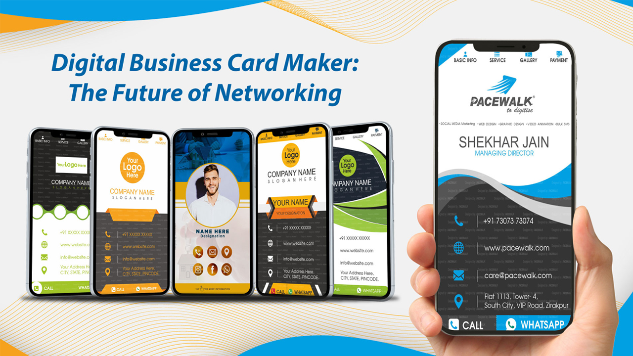 Digital Business Card Maker: The Future of Networking