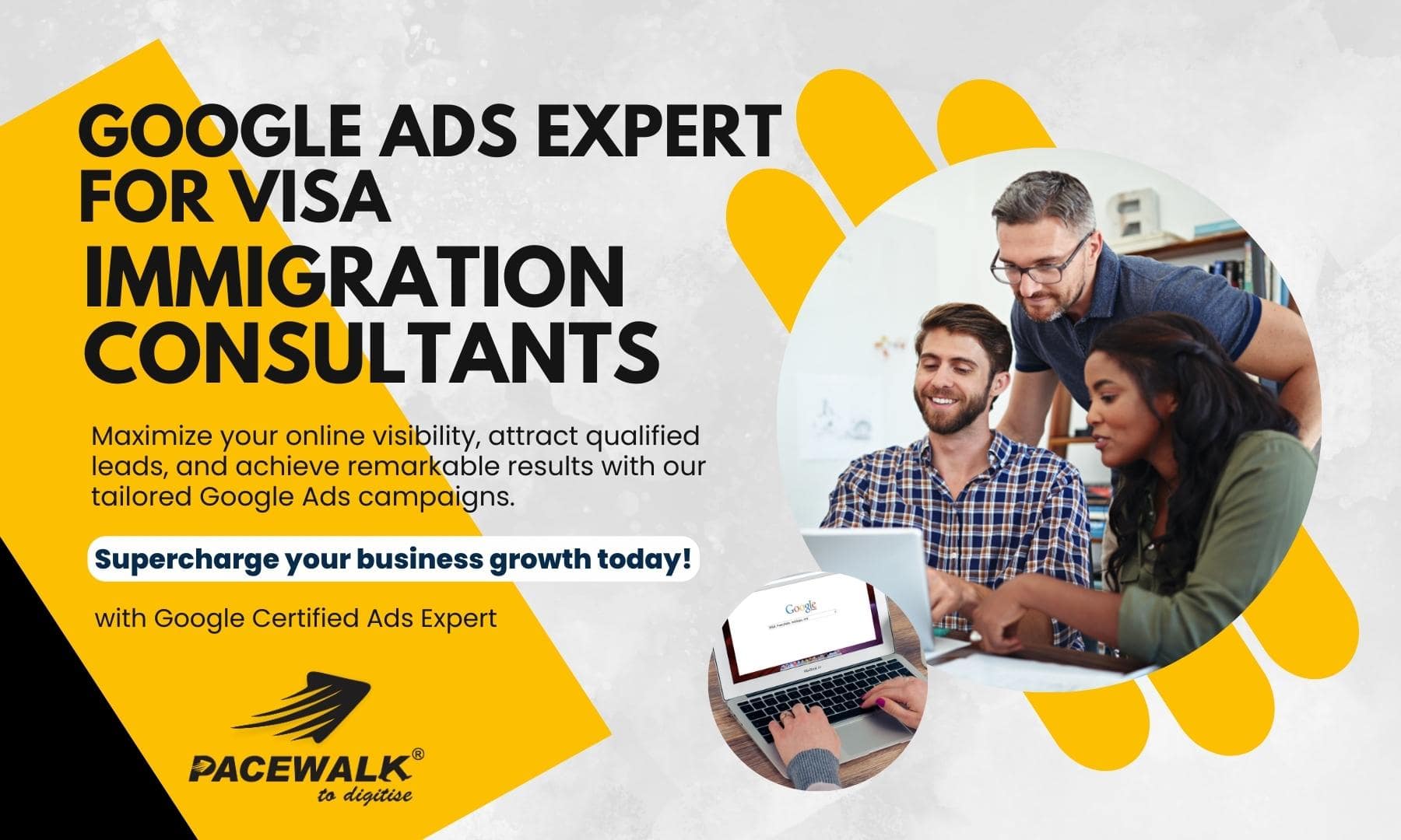 Google Ads Expert for Visa Immigration Consultants